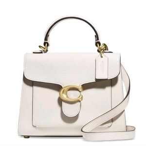 Coach Tabby 20 Top Handle Bag in Chalk Retail $400 - NWT-polene-burch